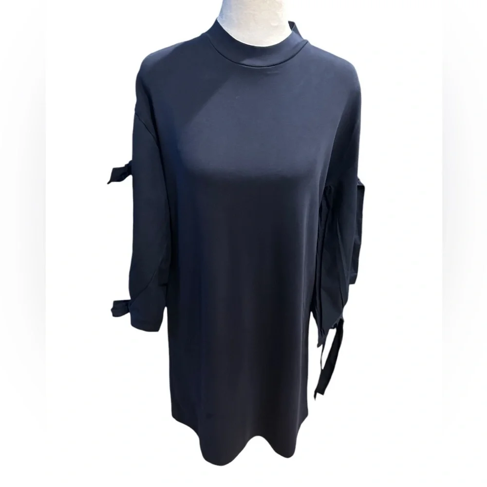 Tory Burch navy midi dress size S
